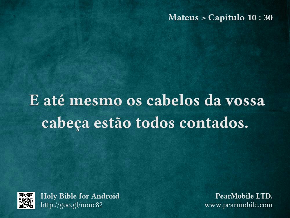 Mateus, Capítulo 10:30
